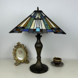 Tafellamp in Tiffany-Stijl...