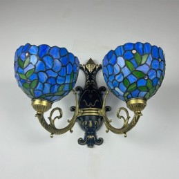 Wandlamp in Tiffany-Stijl...