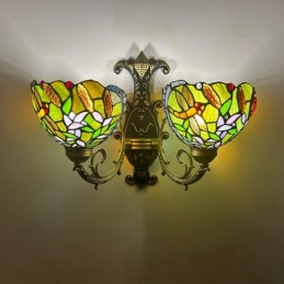 Wandlamp in Tiffany-Stijl...