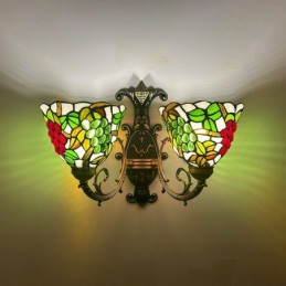 Wandlamp in Tiffany-Stijl...