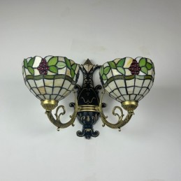 Wandlamp in Tiffany-Stijl...