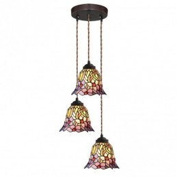 Pendellamp in Tiffany-Stijl...