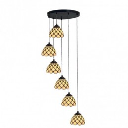 6-Lichts Pendellamp in...