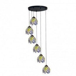 6-Lichts Pendellamp in...