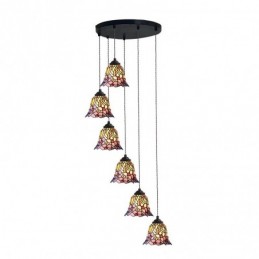 6-Lichts Pendellamp in...