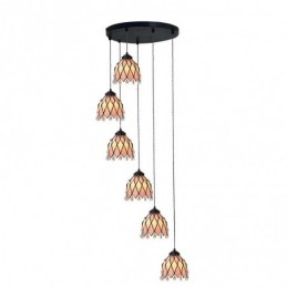 6-Lichts Pendellamp in...