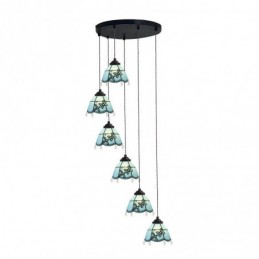 6-Lichts Pendellamp in...