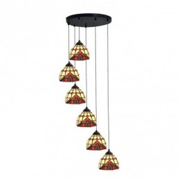 6-Lichts Pendellamp in...