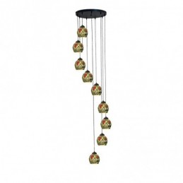 9-Lichts Pendellamp in...