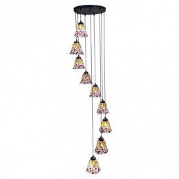 9-Lichts Pendellamp in...