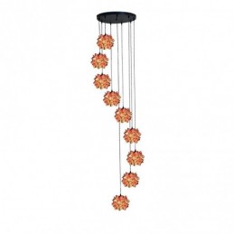 9-Lichts Pendellamp in...