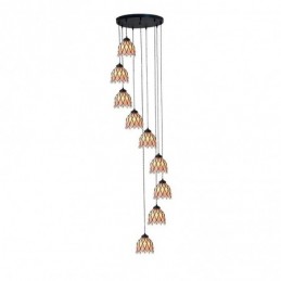 9-Lichts Pendellamp in...