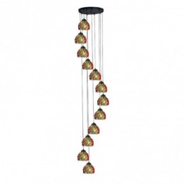 12-Lichts Pendellamp in...