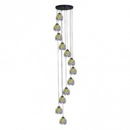 12-Lichts Pendellamp in...