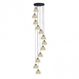 12-Lichts Pendellamp in...