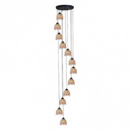12-Lichts Pendellamp in...