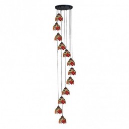 12-Lichts Pendellamp in...