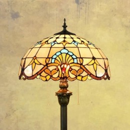 Vloerlamp in Tiffany-Stijl...