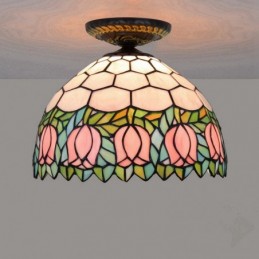 Plafonnier in Tiffany-Stijl...