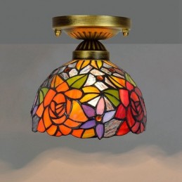 Plafonnier in Tiffany-Stijl...