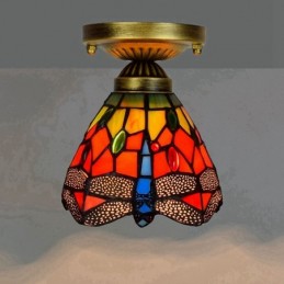 Plafonnier in Tiffany-Stijl...