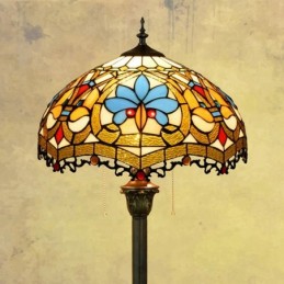 Vloerlamp in Tiffany-Stijl...
