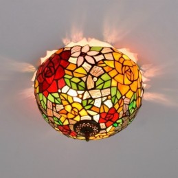 Plafonnier in Tiffany-Stijl...