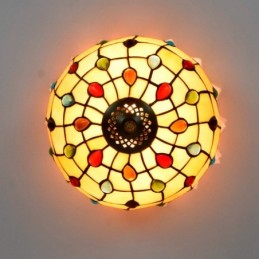 Plafonnier in Tiffany-Stijl...