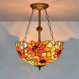 Pendellamp in Tiffany-Stijl...
