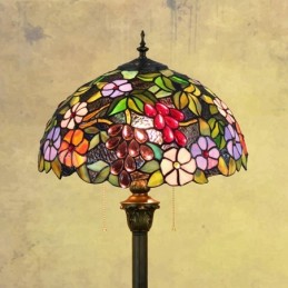Vloerlamp in Tiffany-Stijl...
