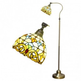 Vloerlamp in Tiffany-Stijl...