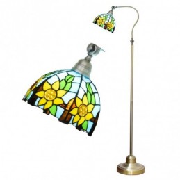 Vloerlamp in Tiffany-Stijl...