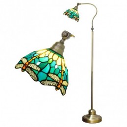 Vloerlamp in Tiffany-Stijl...