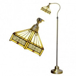 Vloerlamp in Tiffany-Stijl...