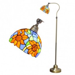 Vloerlamp in Tiffany-Stijl...