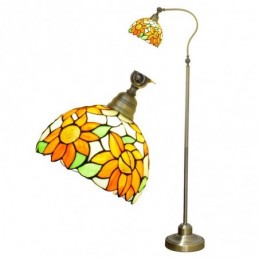 Vloerlamp in Tiffany-Stijl...