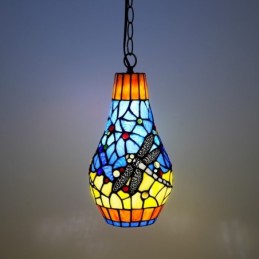 Pendellamp in Tiffany-Stijl...