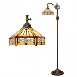 Vloerlamp in Tiffany-Stijl...
