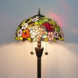 Vloerlamp in Tiffany-Stijl...