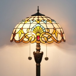 Vloerlamp in Tiffany-Stijl...