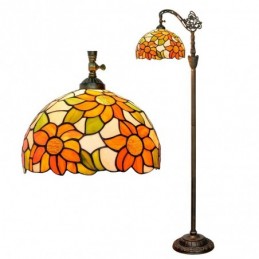 Vloerlamp in Tiffany-Stijl...