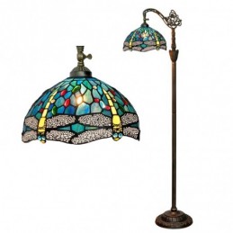 Vloerlamp in Tiffany-Stijl...