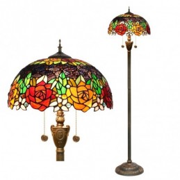 Vloerlamp in Tiffany-Stijl...
