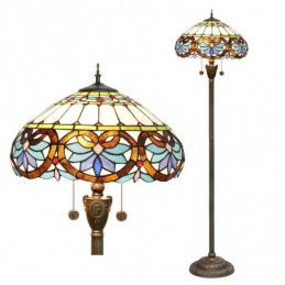 Vloerlamp in Tiffany-Stijl...