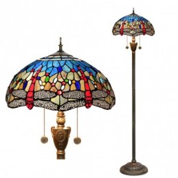 Vloerlamp in Tiffany-Stijl...