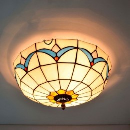 Plafonnier in Tiffany-Stijl...