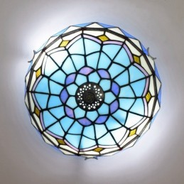 Plafonnier in Tiffany-Stijl...