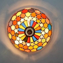 Plafonnier in Tiffany-Stijl...