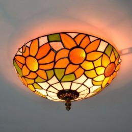 Plafonnier in Tiffany-Stijl...