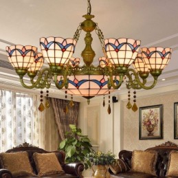 Luster in Tiffany-Stijl met...